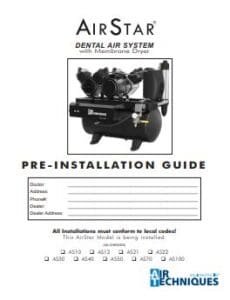 AirStar 10-100 Air Compressor Pre-Installation Guide