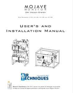 Mojave Monitor Dry Vacuum System V15 – 4V15 Manual